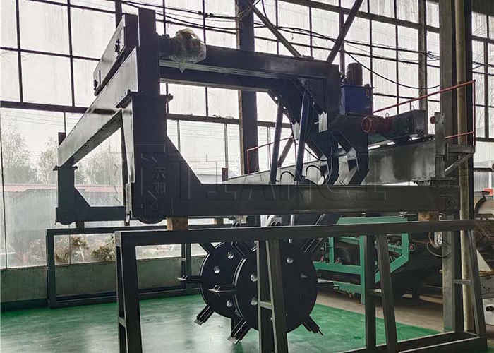 উচ্চ ক্ষমতার জৈব বর্জ্য ফার্মেটেশন কম্পোস্ট সরঞ্জাম চাকা টাইপ কম্পোস্ট টার্নার