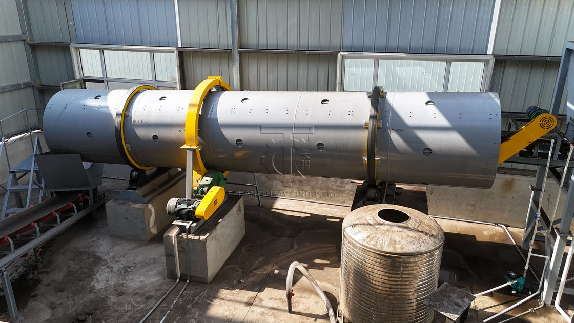 জৈব সার গ্রানুলের জন্য উচ্চ ক্ষমতাযুক্ত ড্রাম গ্রানুলেটর উত্পাদন লাইন