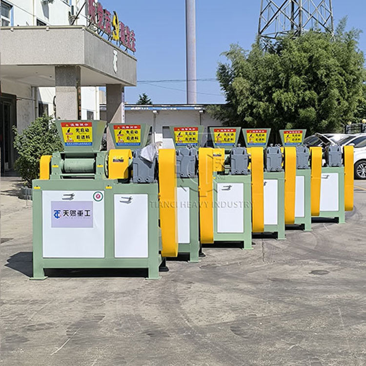 শুকনো পাউডার ডাবল রোলার গ্রানুলেটর অ্যামোনিয়াম সালফেট গ্রানুলেশন সরঞ্জাম সার গ্রানুল তৈরির মেশিন