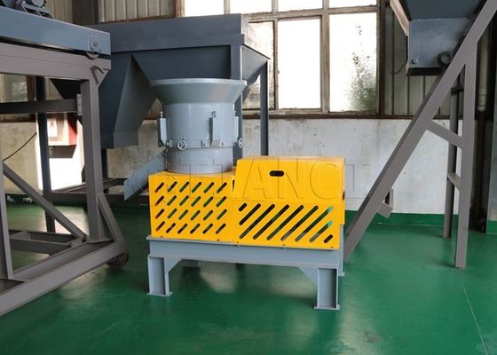 অবলেটের আকারের দানাদার উৎপাদন লাইন, বৃহৎ আকারের উৎপাদনের জন্য ফ্ল্যাট-ডাই প্রেস গ্র্যানুলেশন লাইন