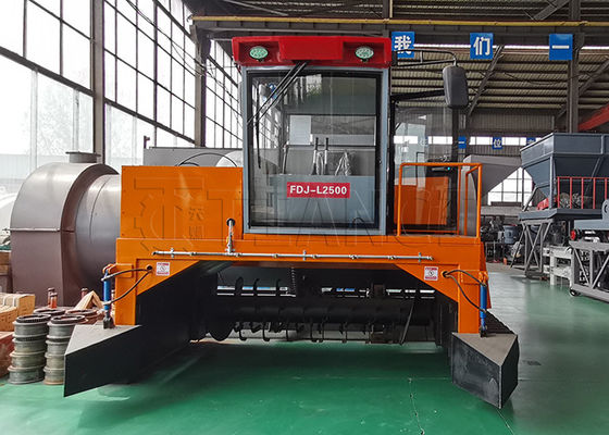 উত্পাদন উদ্ভিদ ক্রলার টাইপ জৈব ময়দা ফার্মেটেশন সরঞ্জাম কম্পোস্ট টার্নার