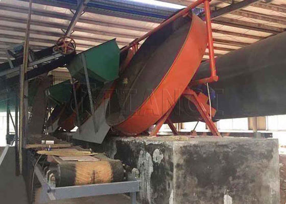 জৈব সার সার গ্রানুলস গ্রানুলেশন উত্পাদন লাইন 4-10 মিমি আকারের মধ্যে